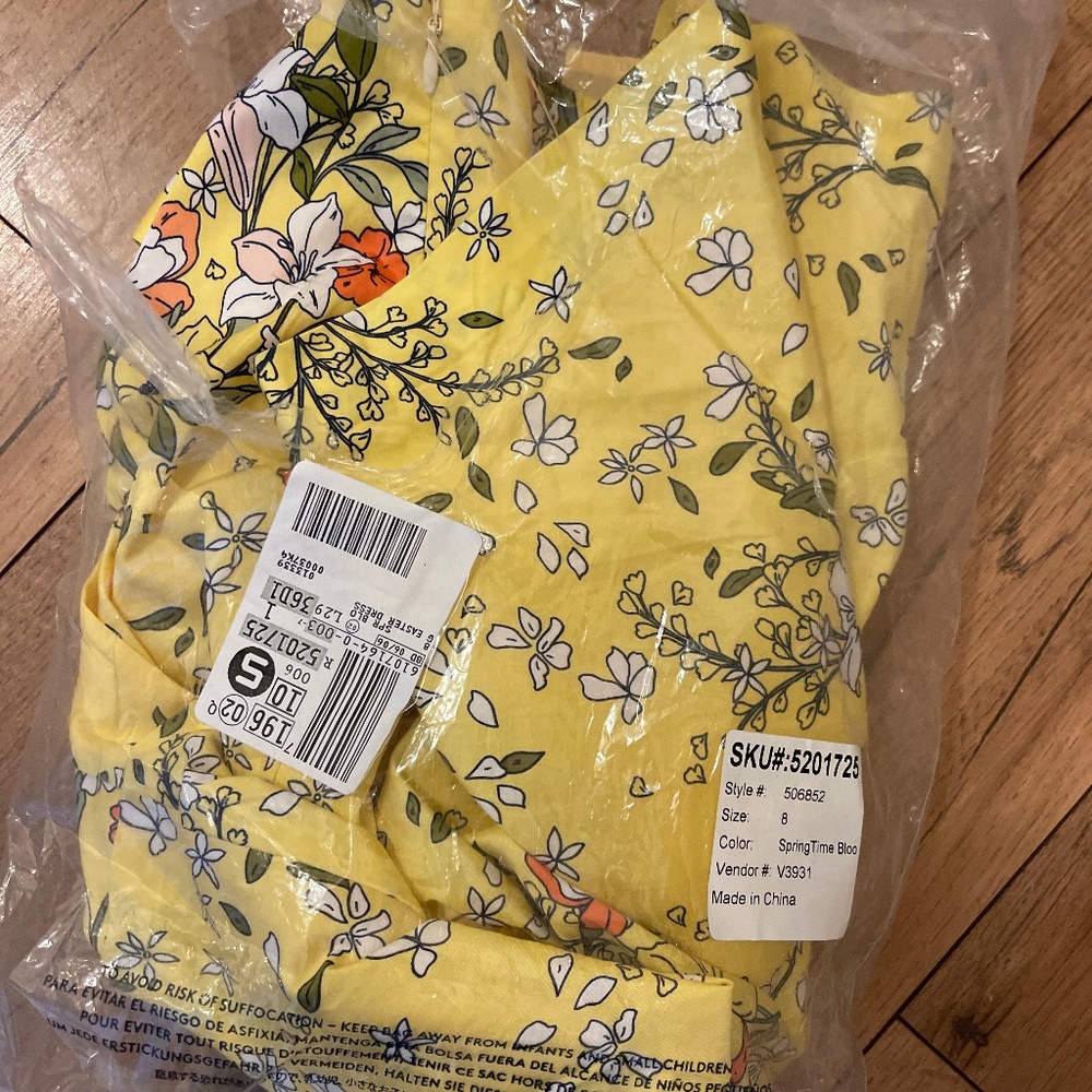 Girls lands end dress